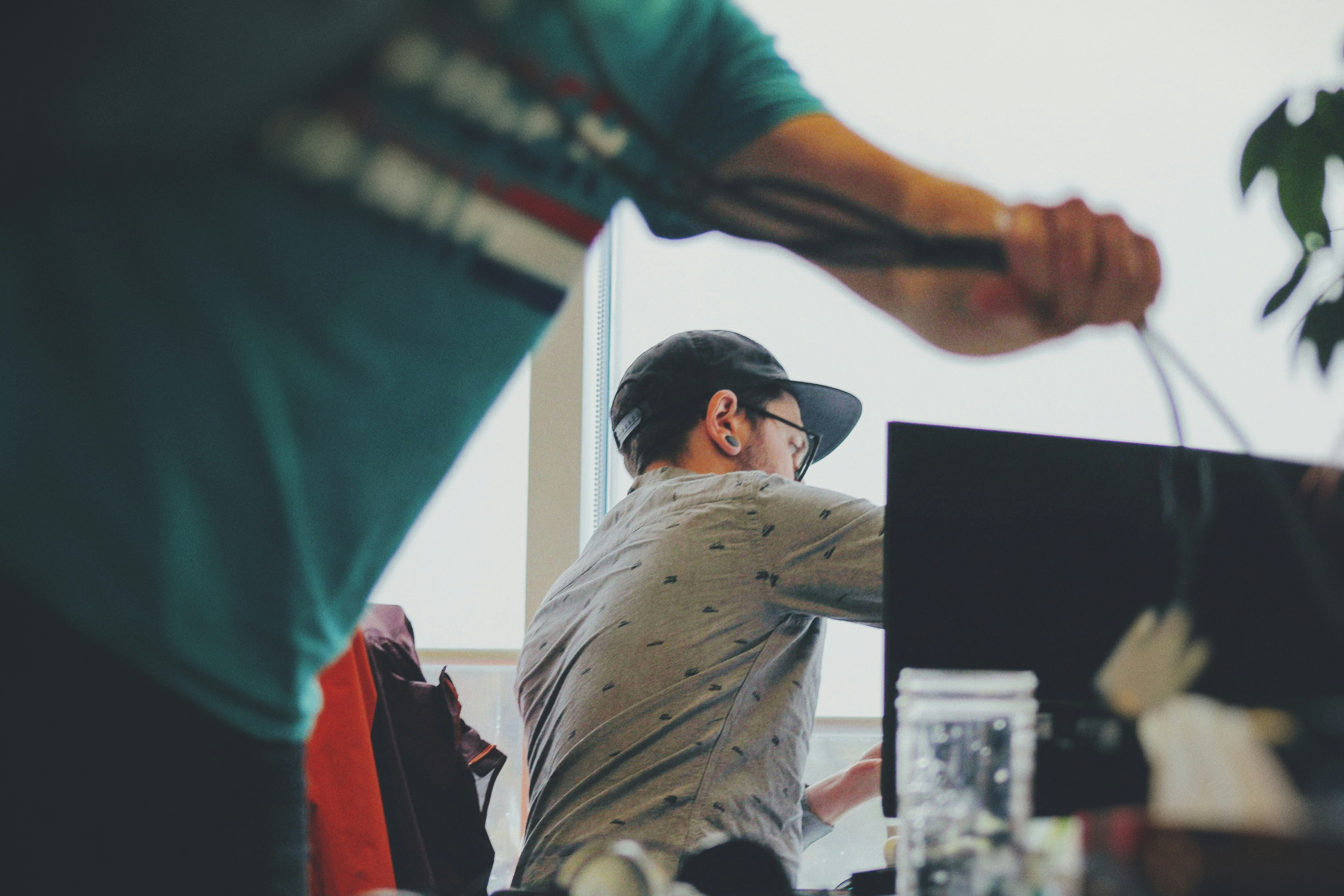 Developer working on visual graphics generation for property certificates